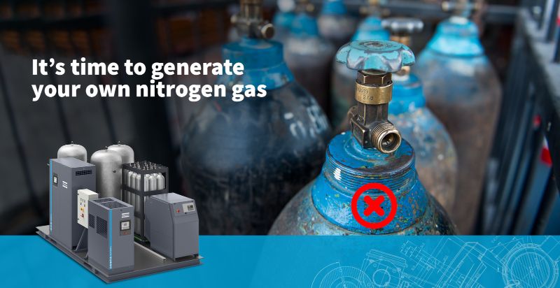 Generate your own nitrogen gas - Atlas Copco UAE