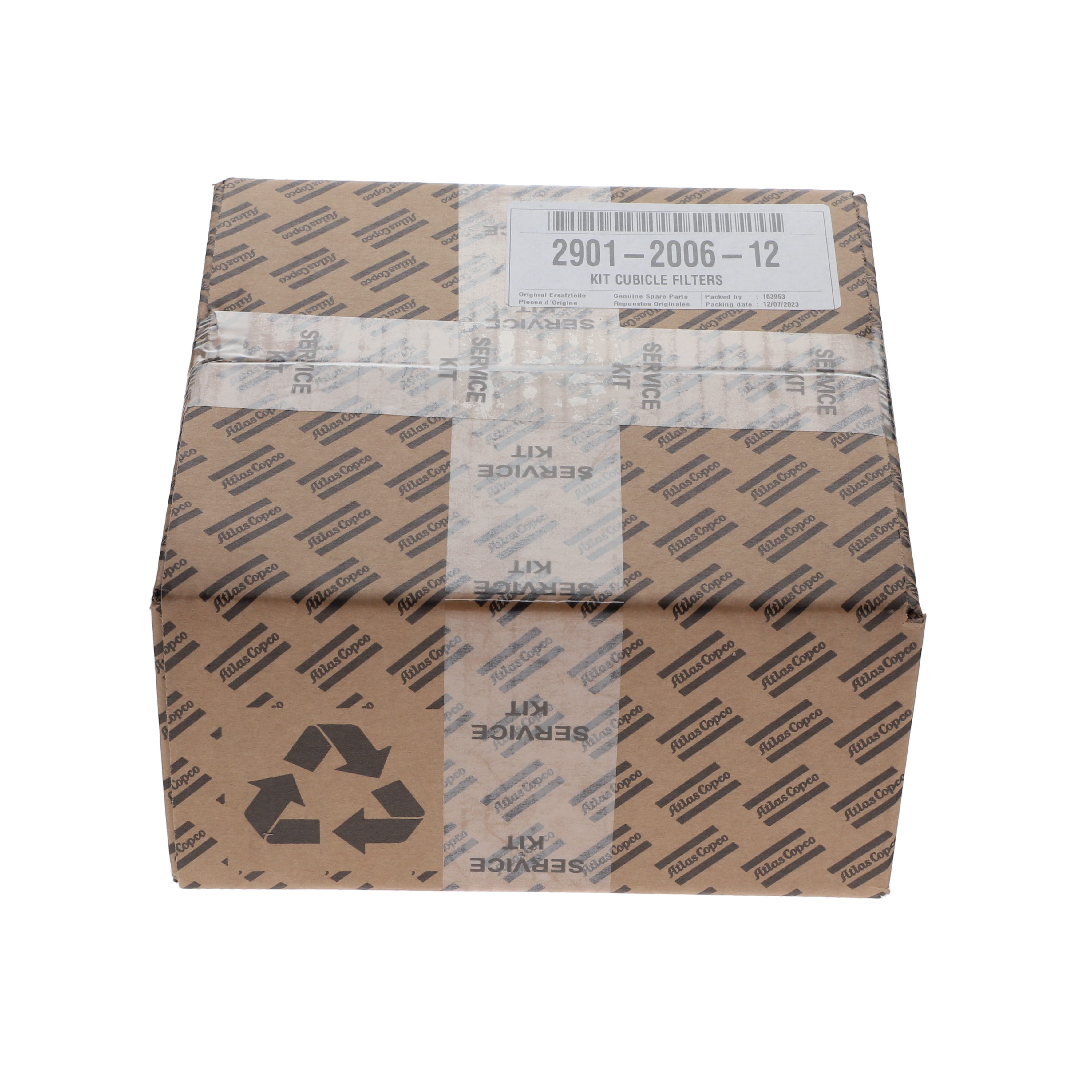 KIT CUBICLE FILTERS | 2901200612 - KIT CUBICLE FILTERS | Atlas Copco